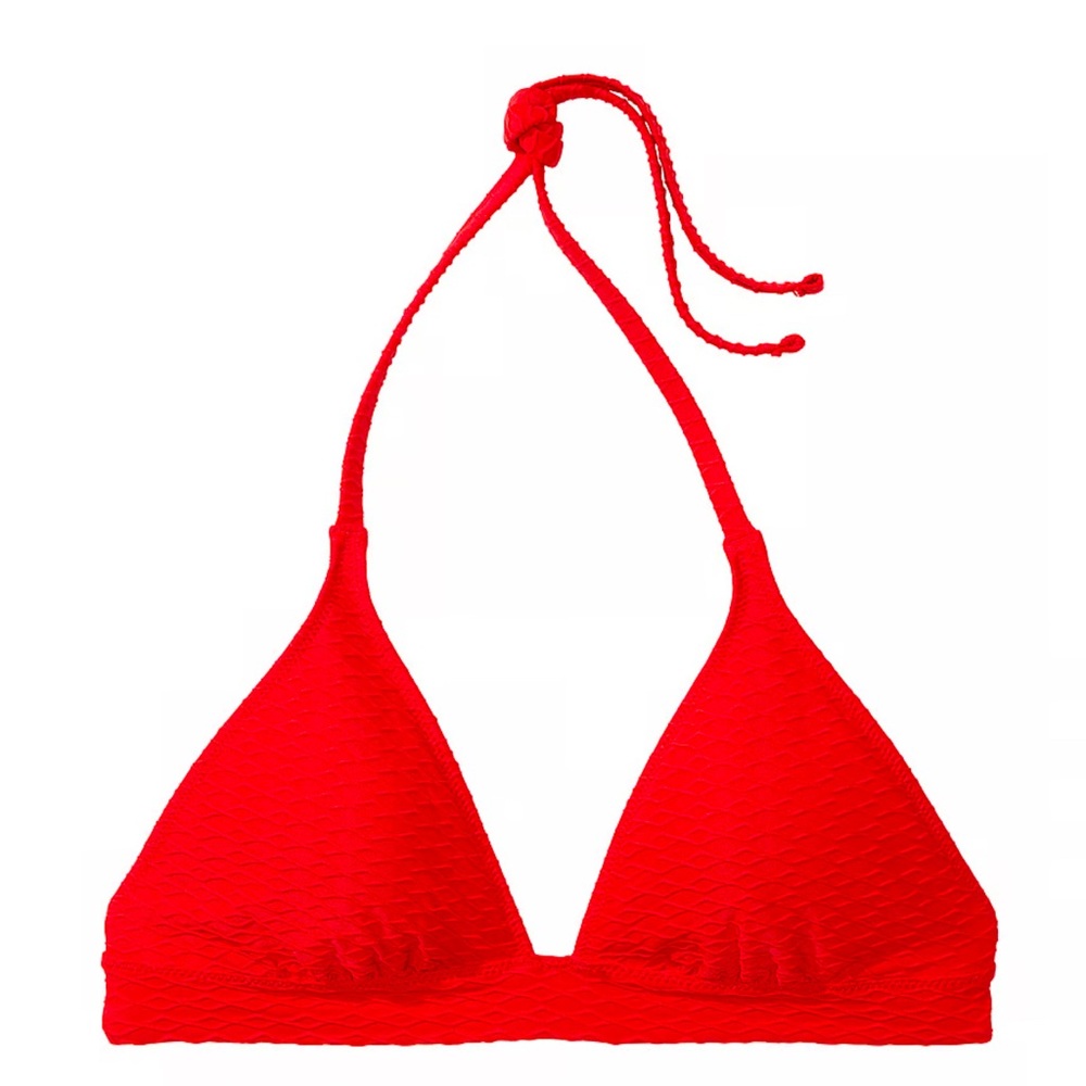Mix & Match Removable Push-Up Halter Bikini Top